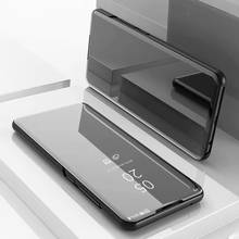 Чехол для Huawei Y9S STK L21 L02 L22 LX3, умный чехол с откидной подставкой, зеркальным покрытием, кожаный чехол для Huawei P Smart Pro Coque Capa 2024 - купить недорого
