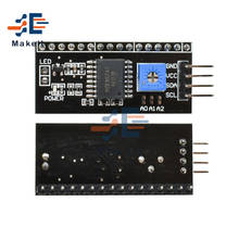 Placa de interface iic/i2c twi spi, módulo de porta de interface serial para arduino 1604 2004 lcd1602, módulo conversor de placa lcd 2024 - compre barato