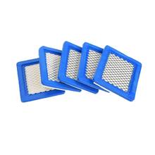 Retail 5Pcs Air Filter Lawn Mower Filters for Briggs & Stratton 491588 491588S 399959 2024 - buy cheap