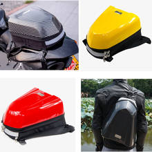 Motorcycle rear seat bag waterproof motorbike back bag multi-function moto bag outdoor riding  tank bag  saddle bag motorcycle 2024 - buy cheap