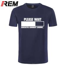 REM, comentario sarcástico, carga de Geek Nerd, camiseta divertida para Hombre, camiseta de manga corta de algodón, camiseta Casual, Camisetas para Hombre 2024 - compra barato