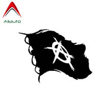 Aliauto Fashion Car Sticker Anarchy Flag Automobiles Motorcycles Accessories Vinyl Decal for Skoda Rapid Lexus Suzuki,13cm*9cm 2024 - buy cheap