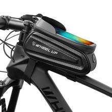 Велосипедная Рама, Жесткий Чехол, светоотражающая MTB велосипедная сумка, сенсорный экран, Велоспорт, водонепроницаемый чехол мобильный телефон, сумка для хранения 2024 - купить недорого