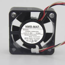 30mm cooling fan 3cm Original For NMB 1204KL-04W-B39 12V 0.09A 3CM 3010 3-line silent cooling fan 2024 - buy cheap