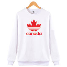 Sudadera con capucha Unisex, con diseño de hoja de arce canadiense, ropa de calle de gran tamaño, gran oferta, 2019 2024 - compra barato