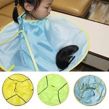 Children Kids Waterproof Haircut Catcher Apron Cape Umbrella Hairdressing Hairdresser Tool for Salon Barber 2024 - buy cheap