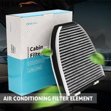 Filtro de ar condicionado automotivo, touch screen, carbono ativado, para mercedes-benz drive amg gt w204 w212 s212 a207 c204 c190 2024 - compre barato