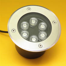 Free Shipping 6*2W 12W LED Underground Light IP67 Buried Recessed Flood Outdoor Lamp DC12V OR AC85-265V 2024 - buy cheap