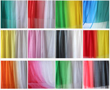 Light weight Chiffon fabric 2-tone Ombre Gradient Color 30D Sheer Chiffon Tissu Dress Fabric sold by Yard 2024 - buy cheap