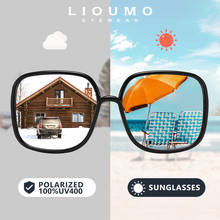 LIOUMO Design Oversized Sunglasses For Women 2021 Fashion Travel Sun Glasses Photochromic Polarized Men UV400 gafas de sol mujer 2024 - buy cheap