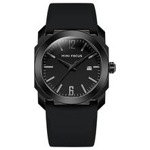 Mini focus relógio masculino de quartzo, relógio com calendário à prova d'água pulseira de silicone simples fashion esportivo 2024 - compre barato