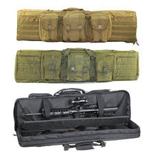 Tactical 47inch Double Rifle Gun Bag Molle Military Carbine Bag for M4a1 AR15 AK47 Airsoft Hunting Sniper Gun Carrying Pack 2024 - buy cheap