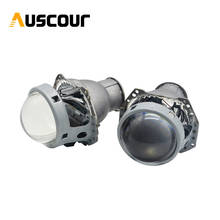 3.0 inch H7 Hella5 Bi xenon HID projector lens headlight car motorcyle use for D2S D2H H7 xenon xenon bulb kit DIY  metal 2024 - buy cheap