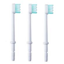Escova de dentes com bico a jato para limpeza de dentes, 3 peças, compatível com tamanhos de 20 cm para limpeza de dentes 2024 - compre barato