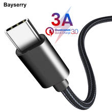 Usb tipo c cabo de carregamento rápido para huawei p30 xiaomi mi 11 redmi nota 9 8 carga rápida 3.0 usb tipo c cabo para samsung s21 s20 2024 - compre barato