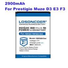 Losoncoer-bateria de 2900mah psp3530 para prestigio muze d3 f3 psp 3530 duo psp3530duo psp3531 psp3532 duo muze a7 psp7530 duo 2024 - compre barato