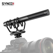 Synco microfone de câmera d30, microfone para dslr/slr, condensador, entrevista, estúdio profissional, gravação, microfone super cardioide 2024 - compre barato
