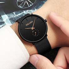 Fashion Brand Men's Watches Luxury Mesh Belt Quartz Watch Men Casual Waterproof Sport Watch Relogio Masculino reloj hombr Clock 2024 - buy cheap