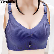 Seamless WireFree Sexy Lace Push Up Bras For Women Underwear BH Sexy DeepV Wire Free Bralette Female Lingerie Seamless Brassiere 2024 - buy cheap