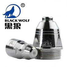 Black Wolf-cortador de Plasma P80, consumible, antorcha de corte, boquilla de aire, electrodo de Plasma, cortador de soldador de Plasma, 100PK 2024 - compra barato