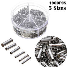 1900pcs Terminal Block Cold-Pressed Insulated Ferrules Terminal Block Cord End Wire Connector Electrical Crimp  Sleeves 2024 - buy cheap