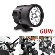 Luz LED antiniebla DE CONDUCCIÓN DRL, faro auxiliar de 60W para Honda CBR900RR, XADV 750, CBR250R, VFR 1200, RC51, 9-48V, 4000LM 2024 - compra barato