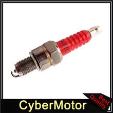 Motorcycle Red A7TC Ignition Spark Plug For 50cc 70cc 90cc 110cc 125cc 140cc 150cc 160cc Pit Dirt Bike ATV Quad Go Kart Buggy 2024 - buy cheap