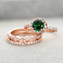 2020 nova chegada do vintage zircon anéis de casamento para a mulher cor prata luxo brilho anel de noivado moda jóias festa presente 2024 - compre barato