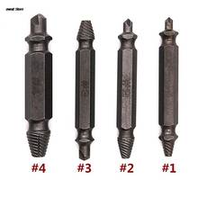 4Pcs 1# 2# 3# 4# Screw Extractor Drill Bits Guide Set Broken Damaged Bolt Remover Double Ended Damaged Screw Extractor 2024 - buy cheap