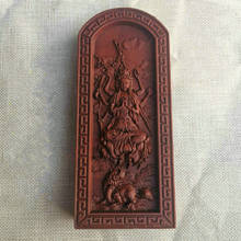 Token taoísta, token de madera de jujube de rayo, arma mágica taoísta, token Doumu Yuanjun en relieve 2024 - compra barato