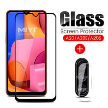 2in1 camera glass for samsung a20s protective glass on sansung sumsung a20 a20e a 20 s e 20s 20e sm a202f a205f a207f lens film 2024 - buy cheap