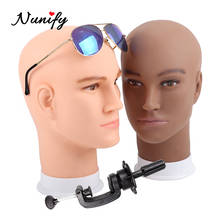 Nunify Big Size Wig Head For Hair Style Making Hat Display Female Doll Head Bald Mannequin Head With Free Table Stand Wig Holder 2024 - buy cheap