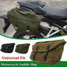 Motorcycle Saddlebags Travel Side Tool Bag Luggage Saddle Bag Pouch Universal For Harley Honda CB650R Suzuki Boulevard Yamaha 2024 - buy cheap