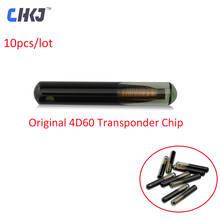 CHKJ 10PCS/LOT Original Remote Transponder Car Key Glass Blank Chips 4D 60 For Ford Connect Fiesta Ka Mondeo Auto 2024 - buy cheap
