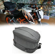 Motocicleta multifuncional saco de cauda à prova dwaterproof água saco de assento traseiro saco de bagagem capacete pacote capa à prova dcapacity água capacidade rider mochila 2024 - compre barato