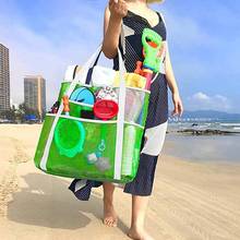 Summer Cool Mesh Beach Storage Bag 1PC Large Toiletry And Cosmetic Handbag  Storage Bag For Travel Outdoor  A27#30 2024 - buy cheap