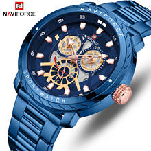 Men Watch Top Brand NAVIFORCE 2019 New Mens Luxury fashion Sport Quartz Watches Male Business Waterproof Clock Relogio Masculino 2024 - buy cheap