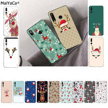 MaiYaCa Merry Christmas Elk TPU Soft Silicone Phone Case for Huawei P10 lite P20 pro P20lite P30 pro mate 20 pro mate20 lite 2024 - buy cheap