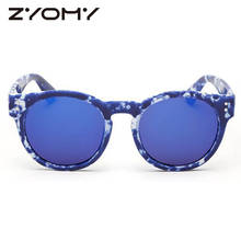 Q driving eyewear óculos retro uv400 moldura redonda design da marca homem sombra gafas feminino óculos de sol vintage 2024 - compre barato