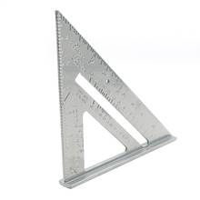 7 Inch Aluminum Alloy Measuring Ruler Gauges Speed Tri-Square Roofing Angle Protractor Woodworking Measuring Tools for Carpenter 2024 - buy cheap