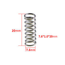 4pcs High Strength Stainless steel Spring height 20mm For Heated bed CREALITY CR-10S CR-10 Ender 3D Printer 2024 - buy cheap