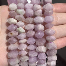 6x11mm Natural Irregular Kunzite Purple Spodumene Stone Beads Special Cut Genuine Loose Beads for Jewelry Making DIY Bracelet 2024 - buy cheap