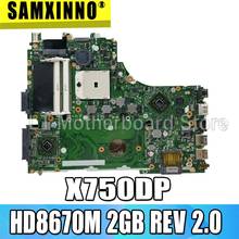 X550DP HD8670M 2GB VRAM Mainboard REV2.0 For Asus X550DP X750DP X550 X550D K550DP Laptop Motherboard Fully Tested free shipping 2024 - buy cheap