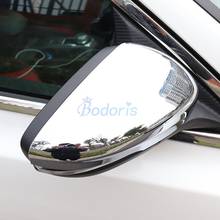 Cubierta de espejo retrovisor cromado para Ford Focus 2019 2020 Mk4, carcasa de tapa de ala lateral, moldura de Vista trasera, accesorios de coche 2024 - compra barato