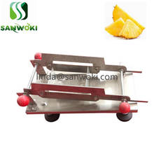 Cortador de abacaxi de aço inoxidável manual, máquina de cortar abacaxi, descascador de frutas 2024 - compre barato