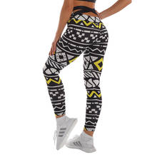 Zohra Bandage Woman Pants Workout Legging Aztec Printing Fitness Leggins High Waist Slim Legins Gym Leggings 2024 - buy cheap