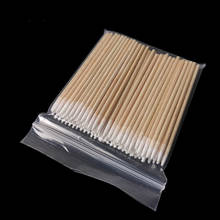 1000pcs Cotton Swab Buds Sticks Mini Pointed Head Wooden Cotton Swabs Tip For Medical Cure Health Make Up Cosmetic Tool 2024 - buy cheap
