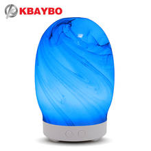 Ультразвуковой увлажнитель воздуха KBAYBO, 100 мл, диффузор эфирных масел для дома, распылитель тумана с 7 цветными светодиодный ными лампами 2024 - купить недорого