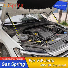 Cubierta de motor de capó de coche, barras de choque de resorte puntal de barra hidráulica, accesorios de estilo para VW Jetta 2019 2020 mk7 A7 2024 - compra barato