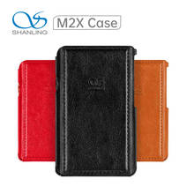 Shanling m2x caso de couro original capa protetora para shanling m2x alta fidelidade portátil mp3 player 2024 - compre barato